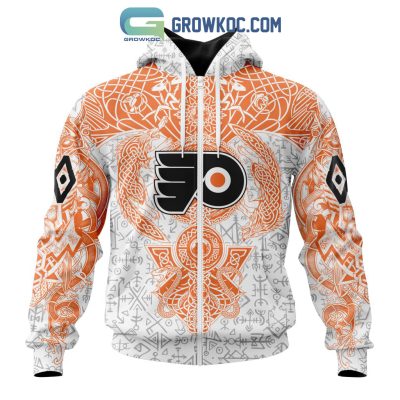 Philadelphia Flyers NHL Special Norse Viking Symbols Hoodie T Shirt