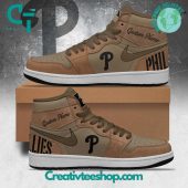 Philadelphia Phillies 2024 Armed Forces Day Air Jordan 1 Sneaker - soulcals.com