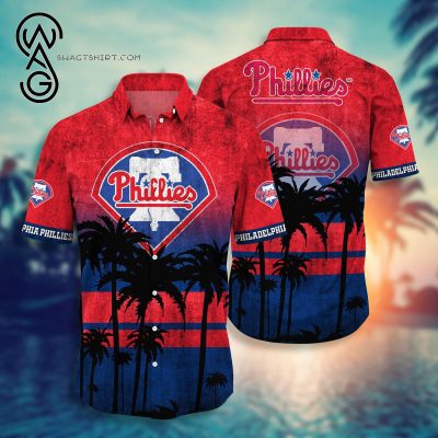 Philadelphia Phillies Baseball Team Combo Hawaiian Shirt And Shorts - Hot Sale 2025