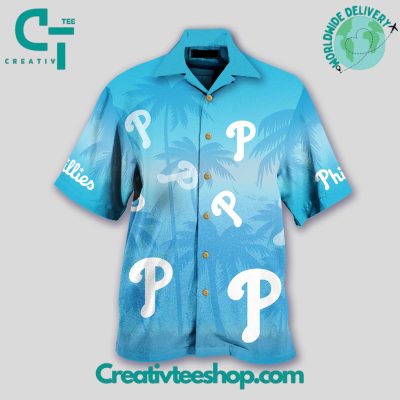 Philadelphia Phillies Spring Training 2024 Hawaiian Set - Teesmith