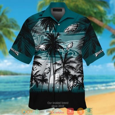 Philadelphia Eagles Coconut Island Sunset Hawaiian Shirt, Short - Hot Sale 2025