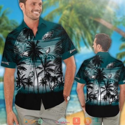Philadelphia Eagles Coconut Island Sunset Hawaiian Shirt, Short - Hot Sale 2025