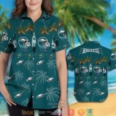 Philadelphia Eagles Coconut Pattern Hawaiian Shirt Short 1 2 768x768 1.jpg - demo10