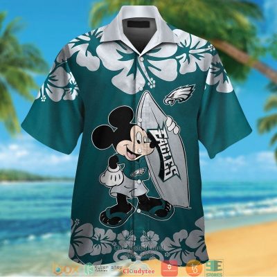 Philadelphia Eagles Mickey Mouse Hawaiian Shirt, Short - Hot Sale 2025