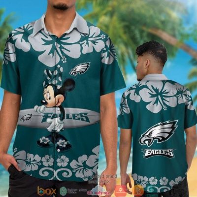 Philadelphia Eagles Minnie Mouse Hawaiian Shirt, Short - Hot Sale 2025