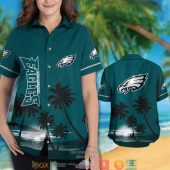 Philadelphia Eagles Coconut Island Night Moon Hawaiian Shirt Short 1 2 768x768 1.jpg - demo10