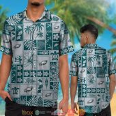 Philadelphia Eagles Hibiscus Leaf Fish Square Pattern Hawaiian Shirt Short 1 768x768 1.jpg - demo10