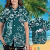 Philadelphia Eagles Leaf Hibiscus Hawaiian Shirt Short 1 2 768x768 1.jpg - demo10
