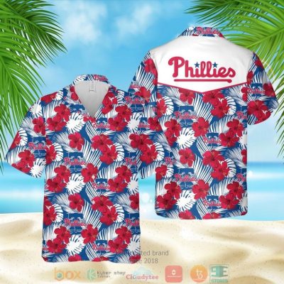 Philadelphia Phillies Mlb Hibiscus Hawaiian Shirt, Shorts - Hot Sale 2025