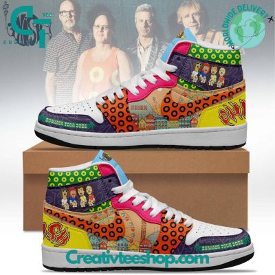 Phish Band Summer Tour 2025 Limited Edition Air Jordan 1 Sneaker - Creativteeshop