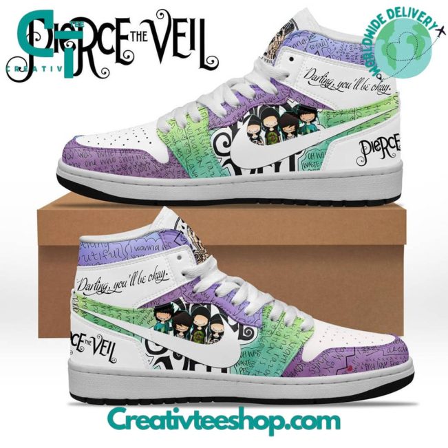 Pierce The Veil Rock Band Air Jordan 1 Sneaker - soulcals.com