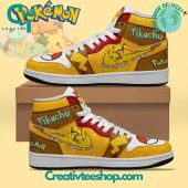 Pikachu Pokemon Air Jordan 1 Sneaker - demo10