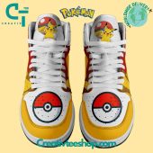 Pikachu Pokemon Air Jordan 1 Sneaker - demo10