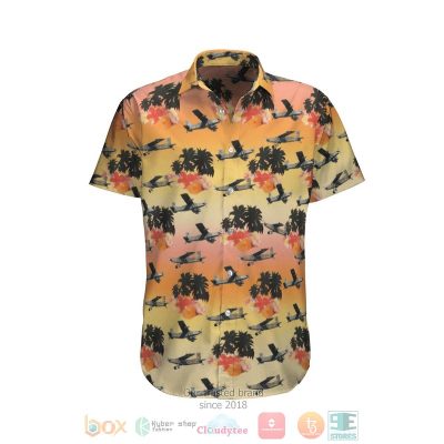 Pilatus Pc-6 French Army Orange Hawaiian Shirt, Shorts - Hot Sale 2025