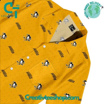 Pittsburgh Penguins Ice Dynasty Hawaiian Set - Teesmith