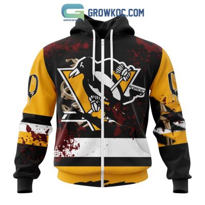 Pittsburgh Penguins NHL Special Design Jersey With Your Ribs For Halloween Hoodie T Shirt
