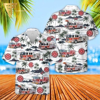 Pittsburgh Fighterfi Rescue White All Over Print Hawaiian Shirts And Beach Shorts - Hot Sale 2025