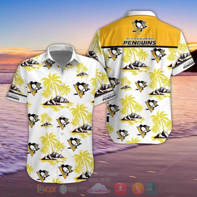 Pittsburgh Penguins Hawaiian Shirt, Shorts - Hot Sale 2025