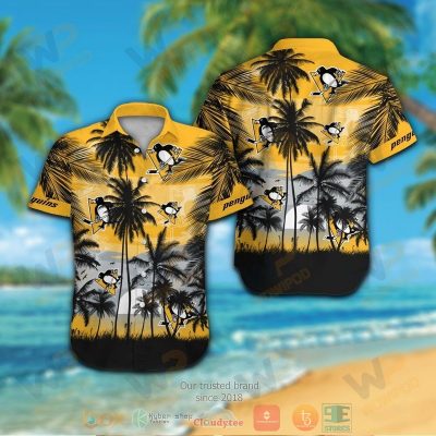 Pittsburgh Penguins Hawaiian Shirt And Shorts - Hot Sale 2025