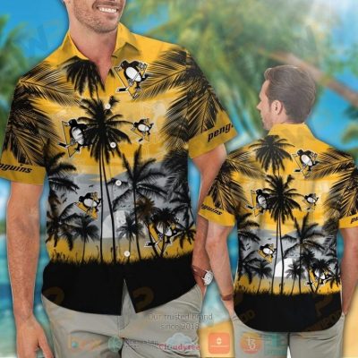 Pittsburgh Penguins Hawaiian Shirt And Shorts - Hot Sale 2025
