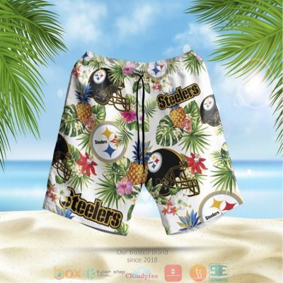 Pittsburgh Steelers Nfl Pineapple White Hawaiian Shirt, Shorts - Hot Sale 2025