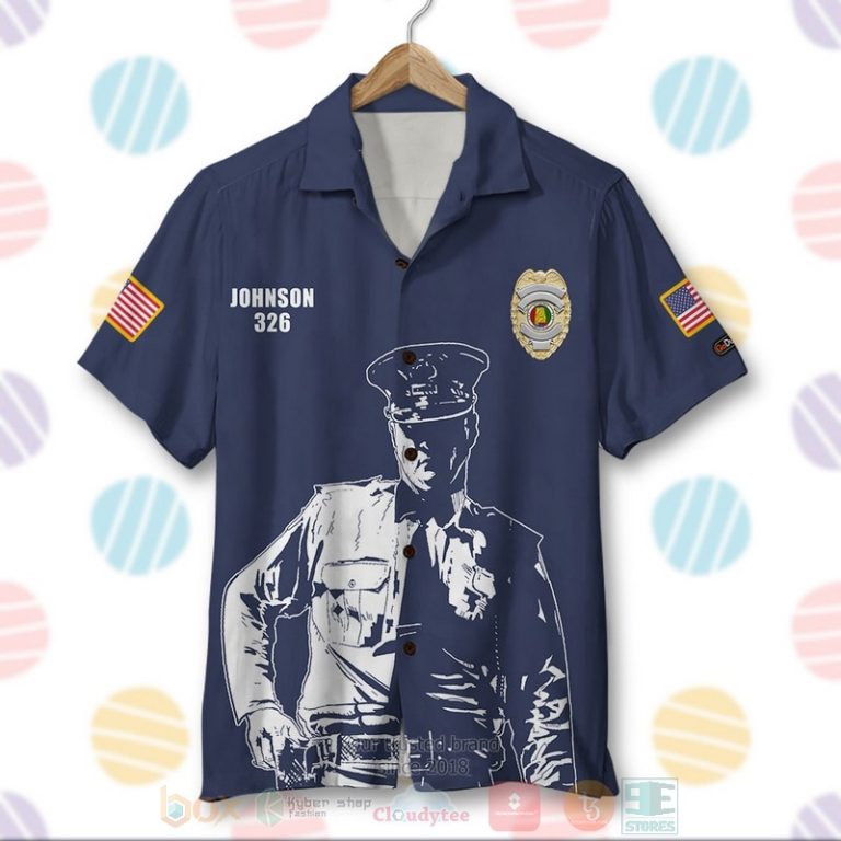 Police Honorary Member Personalized Hawaiian Shirt, Short - Hot Sale 2025