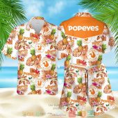 Popeyes Louisiana Kitchen Pineapple Hawaiian Shirt Shorts.jpg - demo10
