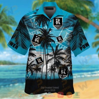 Port Adelaide Football Club Tropical Hawaiian Shirt And Shorts - Hot Sale 2025