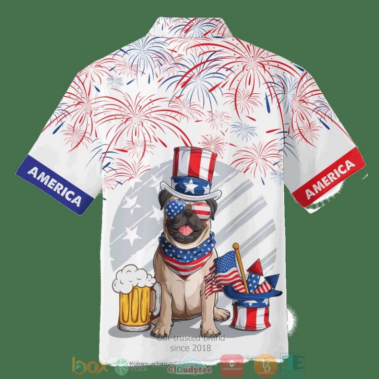 Pug United States Flag Independence Day Is Coming Hawaiian Shirt, Shorts - Hot Sale 2025 Pug United States Flag Independence Day Is Coming Hawaiian Shirt, Shorts - Hot Sale 2025
