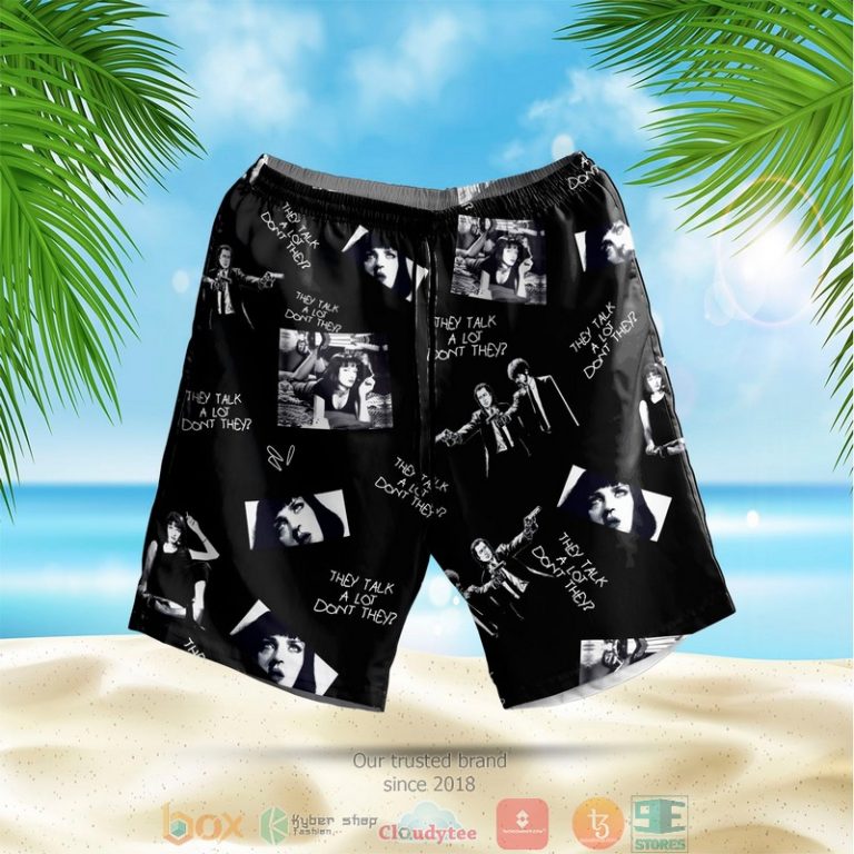 Pulp Fiction They Talk A Lot Don?T They Black Hawaiian Shirt, Shorts - Hot Sale 2025