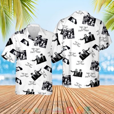 Pulp Fiction They Talk A Lot Don?T They White Hawaiian Shirt, Shorts - Hot Sale 2025