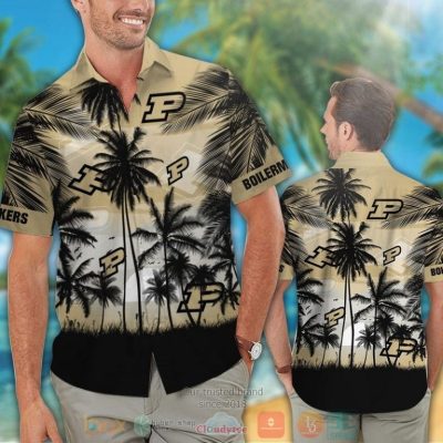 Purdue Boilermakers Tropical Hawaiian Shirt And Shorts - Hot Sale 2025