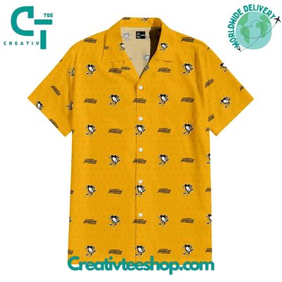 Pittsburgh Penguins Ice Dynasty Hawaiian Set - Teesmith