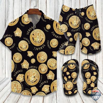 Versace Hawaiian Shirt Beach Short 15 - Hot Sale 2025