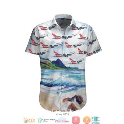 Qantas Airways Airlines Hawaiian Shirt, Short - Hot Sale 2025