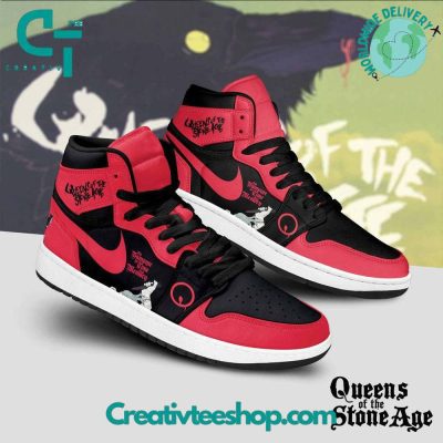 Queens Of The Stone Age "Time And Memory" Air Jordan 1 Sneaker - soulcals.com