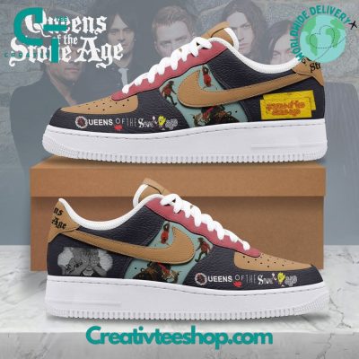 Queens of the Stone Age Air Force 1 Sneaker - soulcals.com