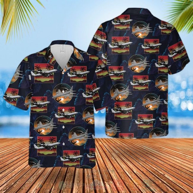 Raf Boeing E-3D Sentry Aew1 Hawaiian Shirt, Short - Hot Sale 2025