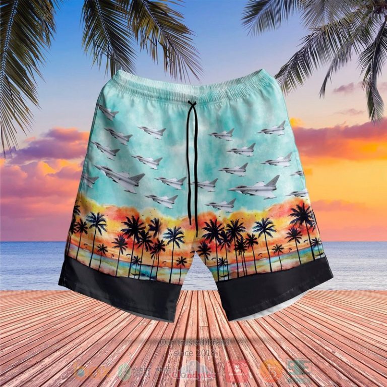 Raf Eurofighter Typhoon Fgr4 Hawaiian Shirt, Shorts - Hot Sale 2025