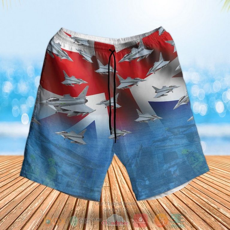 Raf Eurofighter Typhoon Fgr4 United Kingdom Flag Hawaiian Shirt, Shorts - Hot Sale 2025 Raf Eurofighter Typhoon Fgr4 United Kingdom Flag Hawaiian Shirt, Shorts - Hot Sale 2025