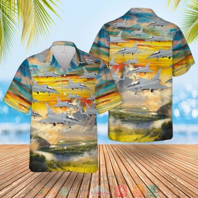 Raf Eurofighter Typhoon T3 Hawaiian Shirt, Shorts - Hot Sale 2025