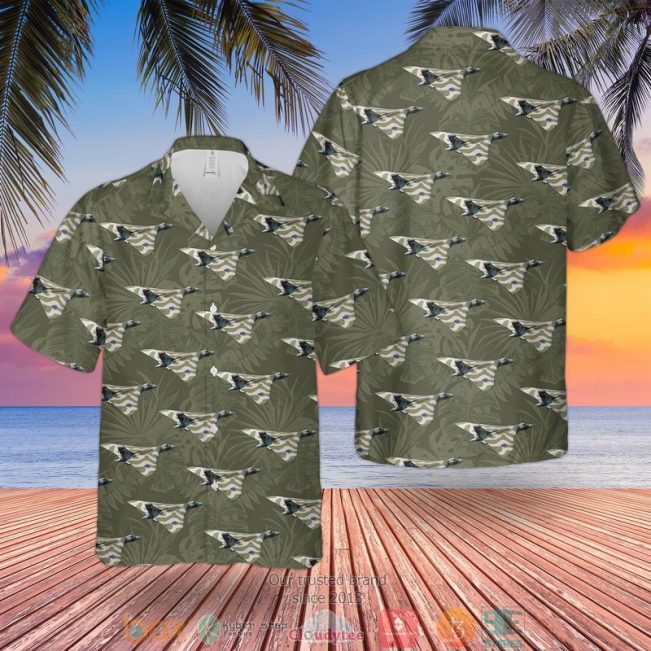 Raf Historical Avro Vulcan Hawaiian Shirt, Shorts - Hot Sale 2025