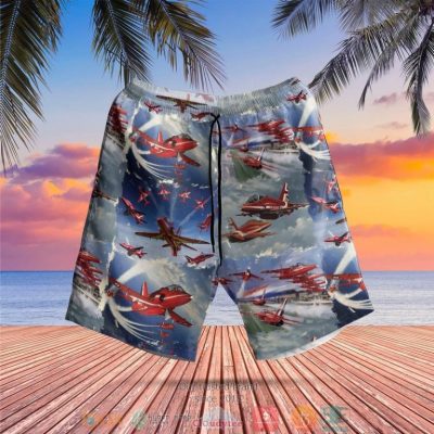 Raf Red Arrows Air Show Hawaiian Shirt, Shorts - Hot Sale 2025