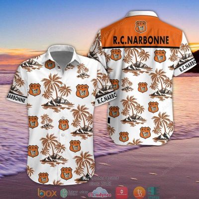 Rc Narbonne Hawaiian Shirt, Beach Short - Hot Sale 2025