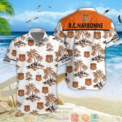 Rc Narbonne Hawaiian Shirt, Short - Hot Sale 2025