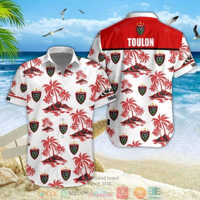 Rc Toulonnais Hawaiian Shirt, Short - Hot Sale 2025