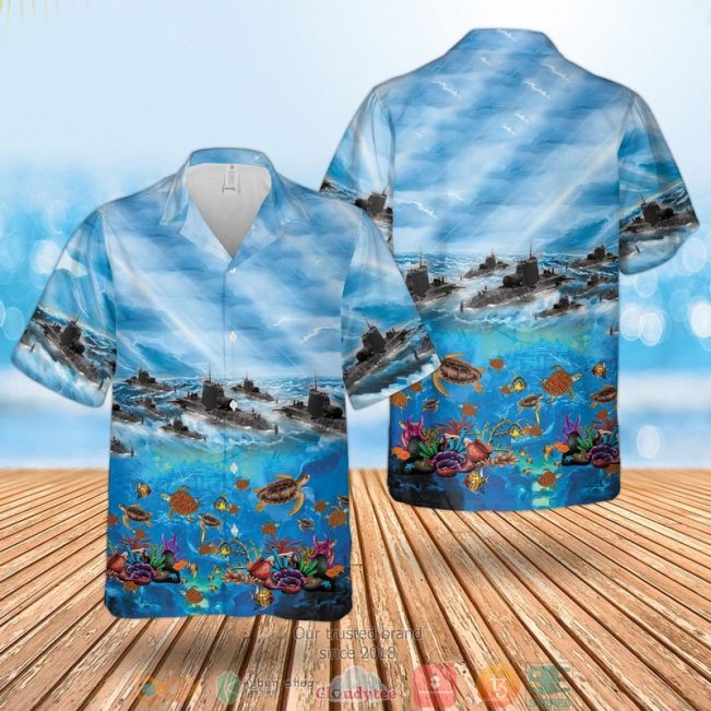 Rn Astute Class Submarine Astute S119 Hawaiian Shirt, Short - Hot Sale 2025