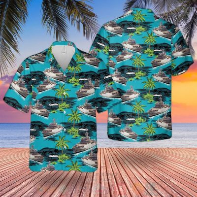 Rn Echo-Class Survey Vessels Hawaiian Shirt, Short - Hot Sale 2025