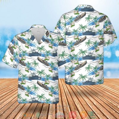 Rn Hms Bulwark L15 Hawaiian Shirt, Short - Hot Sale 2025