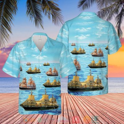 Rn Hms Warrior Armoured Frigate Hawaiian Shirt, Shorts - Hot Sale 2025